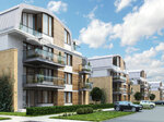 Visualization flat three-room for sale, Chełmońskiego, Kraków, Krowodrza - Dzielnica V