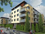 Visualization flat two-room for sale, Dożynkowa, Wrocław, Krzyki