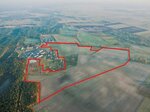 Wizualizacja działka, inwestycyjna, Ciele