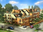 Visualization flat two-room for sale, Cukrowa 5-5a, Wrocław, Krzyki, Psie Pole