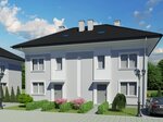 Wizualizacja Domy w zabudowie bliźniaczej Radzymin, Kwiatów Polskich/Szkolna, Radzymin