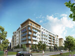 Visualization flat two-room for sale, Nyska 70, Wrocław, Krzyki