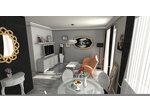 Visualization flat four-room for sale, Chrościckiego 83/67, Warszawa, Włochy