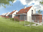 Wizualizacja Domy Pod Leśną Skałą, Kamienna, Zabierzów