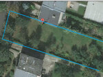 Visualization land plot, site, Poznań, Jeżyce