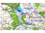 Visualization land plot, investment, Mikołajki