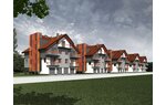 Wizualizacja Krakowskie Przedmieście, Petrażyckiego, Kraków, Dzielnica X - Swoszowice