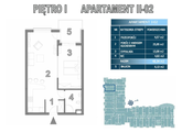 Projection flat - high standard, Kołobrzeg, I-02, 2-rooms, 48.34 sqm., 1 floor