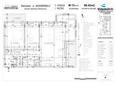 Projection flat - high standard, Warszawa, Mokotów (Służewiec), ul. Bokserksa 2, 13, 3-rooms, 88.42 sqm., 1 floor