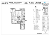 Projection flat - high standard, Warszawa, Mokotów (Służewiec), ul. Bokserksa 2, 14, 5-rooms, 130.57 sqm., 1 floor