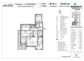 Projection flat - high standard, Warszawa, Mokotów (Służewiec), ul. Bokserksa 2, 15, 5-rooms, 125.05 sqm., 2 floor