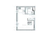 Projection flat, Katowice, ul. Johna Baildona, C2.E71, 1-rooms, 30.94 sqm., 7 floor