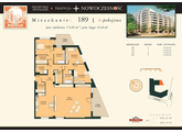 Projection flat - high standard, Warszawa, Wola, ul. Chłodna/Wronia 5-rooms, 175.25 sqm.6