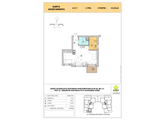 Projection apartment, Jastrzębia Góra, ul. Pucka, A-19, 1-rooms, 41.07 sqm., 2 floor