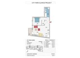 Rzuty apartament, Gliwice, Śródmieście, ul. Kłodnicka 6-7 2-pokojowy, 57,25 mkw., 4 piętro