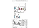Rzuty apartament, Gliwice, Śródmieście, ul. Kłodnicka 6-7 4-pokojowy, 85,68 mkw., 4 piętro