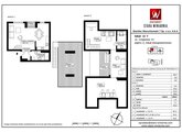 Rzuty apartament, Gdańsk, Śródmieście (Stare Miasto), ul. Grodzka/Czopowa 3-pokojowy, 100,00 mkw., 2 piętro