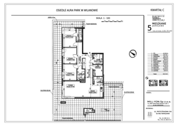 apartament, Warszawa, Wilanów, ul. Sarmacka 5-pokojowy, 112,10 mkw., 4 piętro : 0 