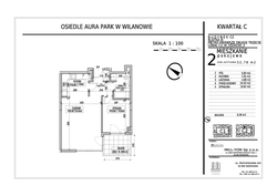 apartament, Warszawa, Wilanów, ul. Sarmacka 2-pokojowy, 52,78 mkw., 3 piętro : 0 