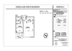 apartament, Warszawa, Wilanów, ul. Sarmacka 2-pokojowy, 52,48 mkw., 3 piętro : 0 