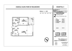 apartament, Warszawa, Wilanów, ul. Sarmacka 2-pokojowy, 53,04 mkw., 3 piętro : 0 