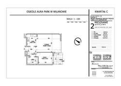 apartament, Warszawa, Wilanów, ul. Sarmacka 2-pokojowy, 52,21 mkw., 3 piętro : 0 