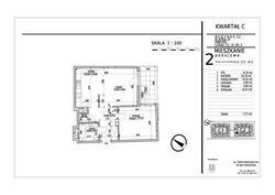 apartament, Warszawa, Wilanów, ul. Sarmacka 2-pokojowy, 55,55 mkw., parter : 0 