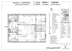 mieszkanie, Warszawa, Mokotów, ul. Bokserska 2-pokojowe, 74,20 mkw., 3 piętro : 0 