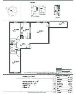 flat, Warszawa, Wola, ul. Jana Kazimierza, 215/4/9, 3-rooms, 82.00 sqm., 4 floor : 0 
