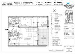 flat - high standard, Warszawa, Mokotów (Służewiec), ul. Bokserksa 2, 19, 2-rooms, 65.50 sqm., 2 floor : 0 