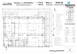 mieszkanie - wysoki standard, Warszawa, Mokotów (Służewiec), ul. Bokserksa 2, 6, 3-pokojowe, 79,52 mkw., parter : 0 