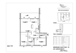 flat - high standard, Międzyzdroje, ul. Gryfa Pomorskiego 80, 141, 3-rooms, 82.60 sqm., 3 floor : 0 