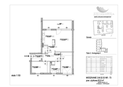 flat - high standard, Międzyzdroje, ul. Gryfa Pomorskiego 80, 73, 3-rooms, 82.80 sqm., 2 floor : 0 