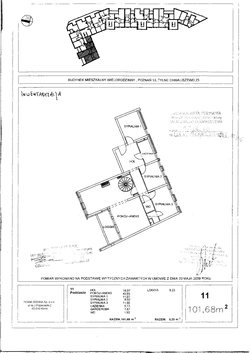 Poznań, Stare Miasto, ul. Tylne Chwaliszewo, 1.4.11, apartament : 0 
