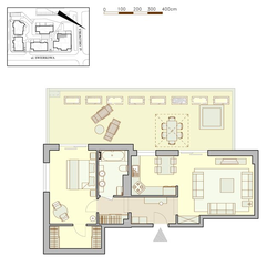 flat, Gdynia, Orłowo, ul. Orłowska, L4/Klipper, 2-rooms, 69.93 sqm., ground floor : 0 