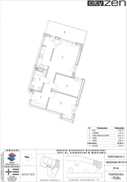 Warszawa, Mokotów, al. Sikorskiego 9A, 105-A, mieszkanie&nbsp;- podw.&nbsp;standard : 0 