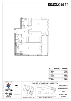 flat - high standard, Warszawa, Mokotów, al. Sikorskiego 9A, D114, 3-rooms, 80.92 sqm., 10 floor : 0 