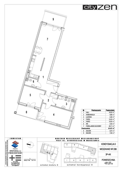 flat - high standard, Warszawa, Mokotów, al. Sikorskiego 9A, D86, 3-rooms, 80.76 sqm., 7 floor : 0 