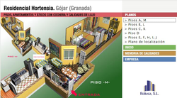 apartment, Gójar, Avda. Carmen Morcillo 10, 18150 Granada 3-rooms, 86.09 sqm.1 : 0 