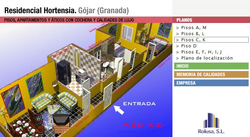 apartment, Gójar, Avda. Carmen Morcillo 10, 18150 Granada 3-rooms, 85.64 sqm.ground floor : 0 