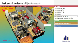 apartment, Gójar, Avda. Carmen Morcillo 10, 18150 Granada 3-rooms, 87.24 sqm.ground floor : 0 