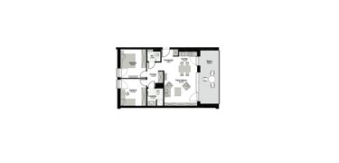 AQUAMARINA Apartamenty w Międzyzdrojach, mieszkania&nbsp;- podw.&nbsp;standard, Międzyzdroje, ul. Gryfa Pomorskiego 80, zachodniopomorskie : 12 