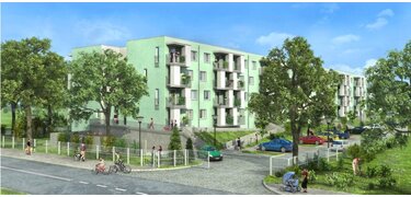 Planty Zawidawie, mieszkania, Wrocław, Psie Pole, ul. Zatorska, dolnośląskie : 1 