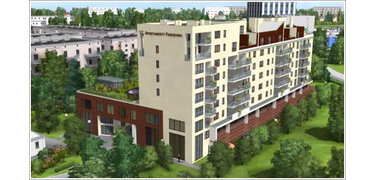 Apartamenty Panorama, apartamenty, Wrocław, Krzyki, ul. Przyjaźni 6, dolnośląskie : 1 