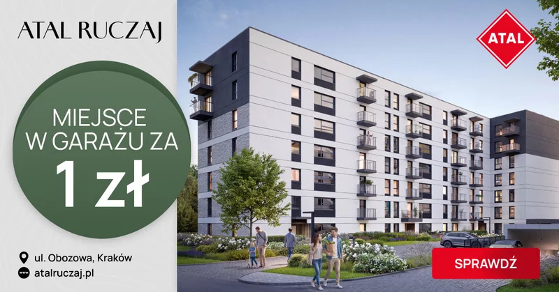 ATAL Ruczaj – miejsce w garażu za 1 zł