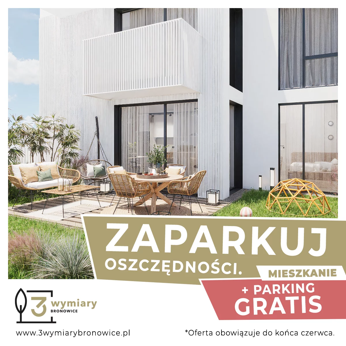 Promocja w inwestycji 3 Wymiary Bronowice!