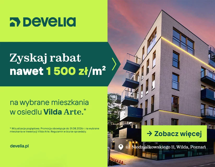 Promocja w inwestycji Vilda Arte