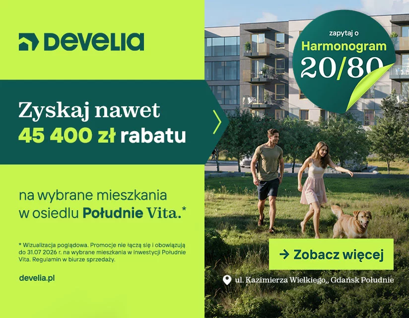 Promocja w inwestycji Południe Vita