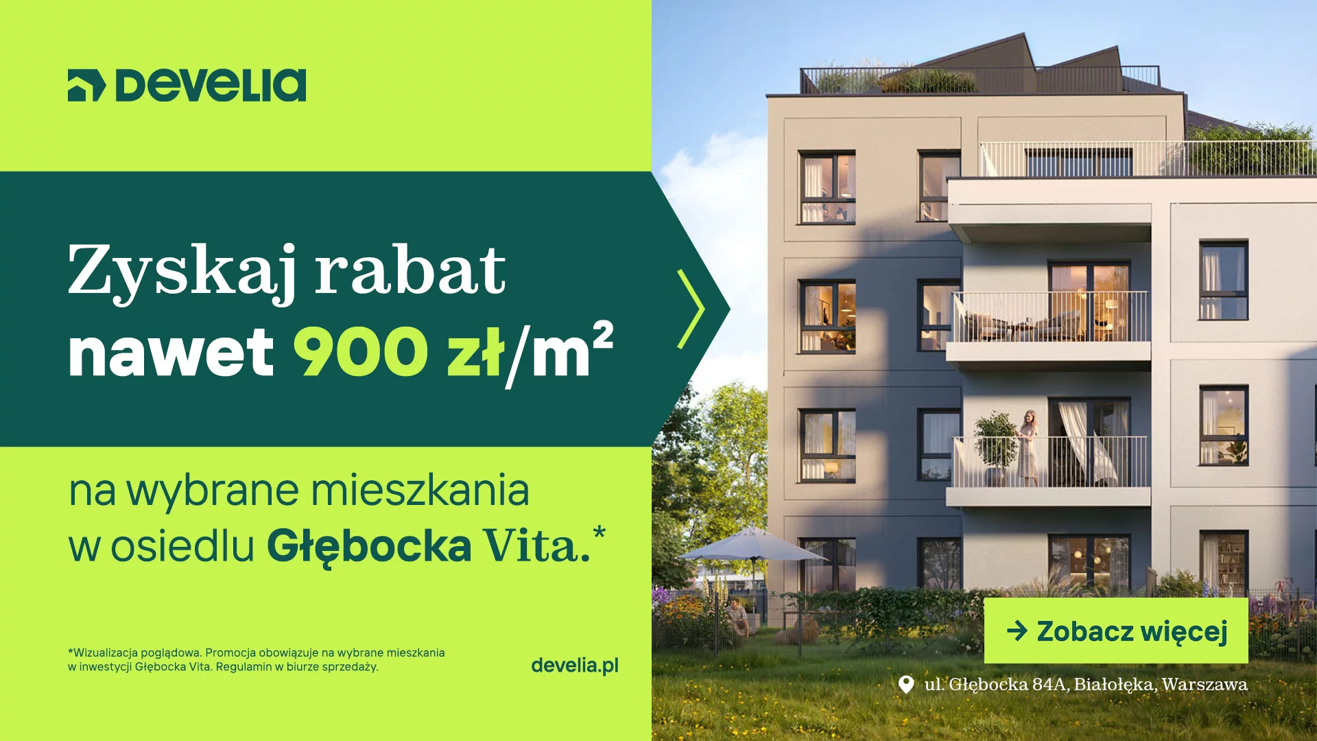 Zyskaj rabat w inwestycji Głębocka Vita