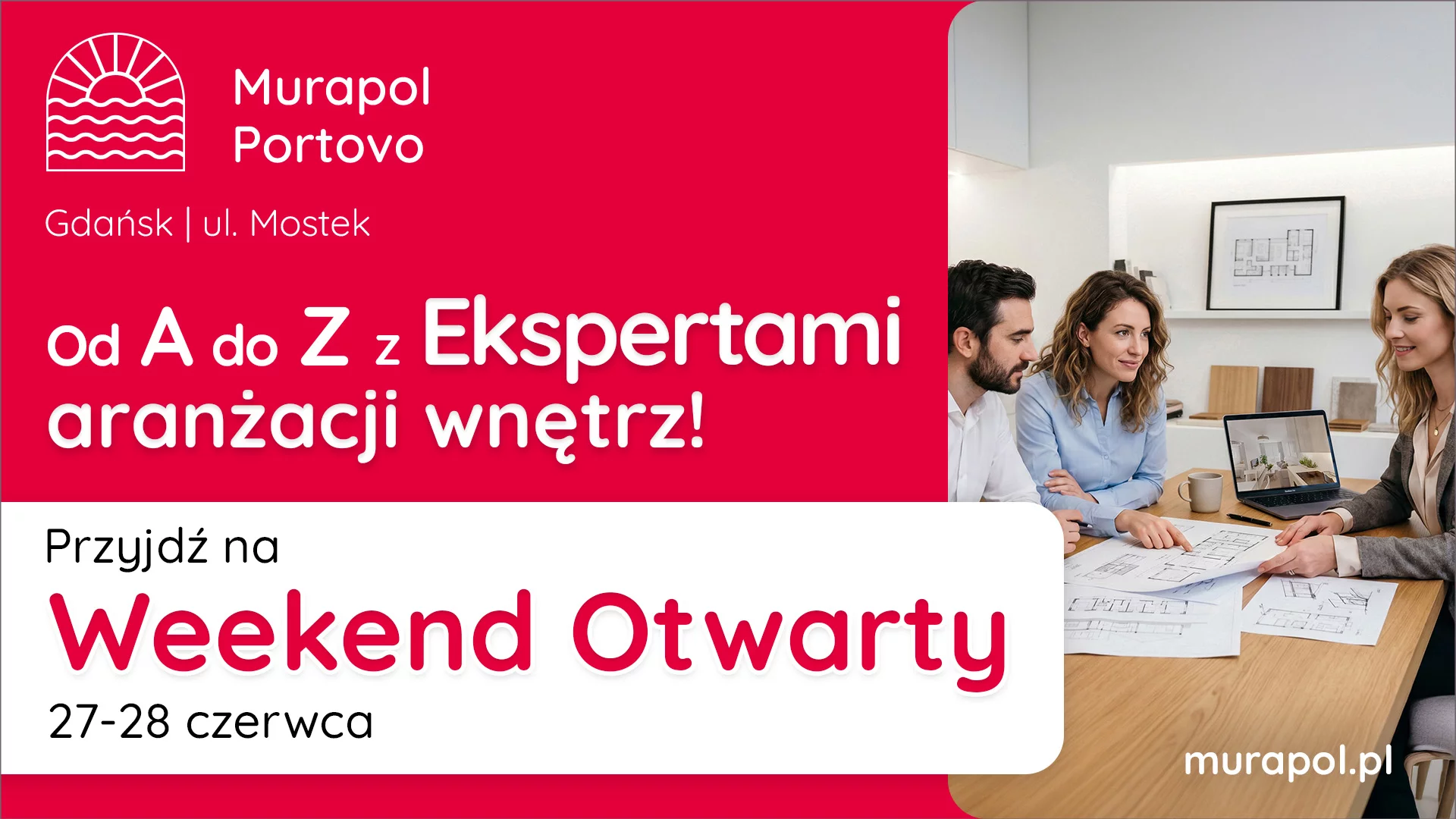 Skorzystaj ze wsparcia Ekspertów wnętrz podczas Weekendu Otwartego!